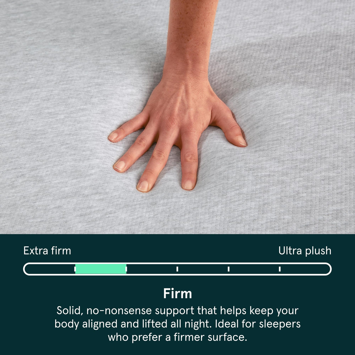 Firm 6" Adaptive Foam Twin Mattress U3259