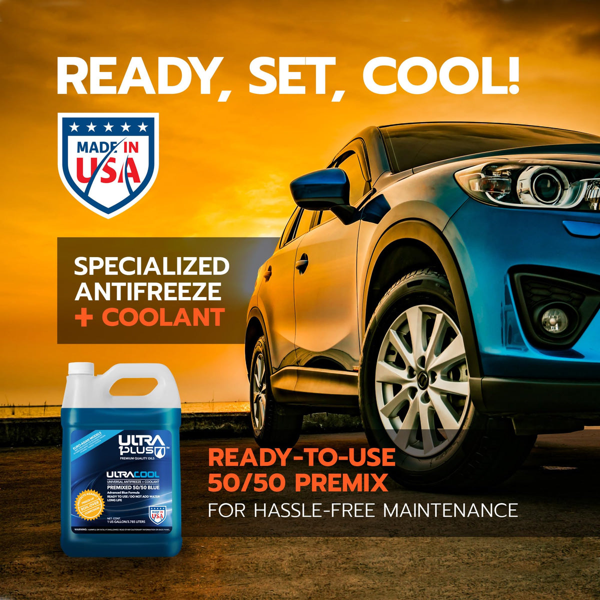 5W-30 Full Synthetic Motor Oil & Antifreeze Coolant T33480
