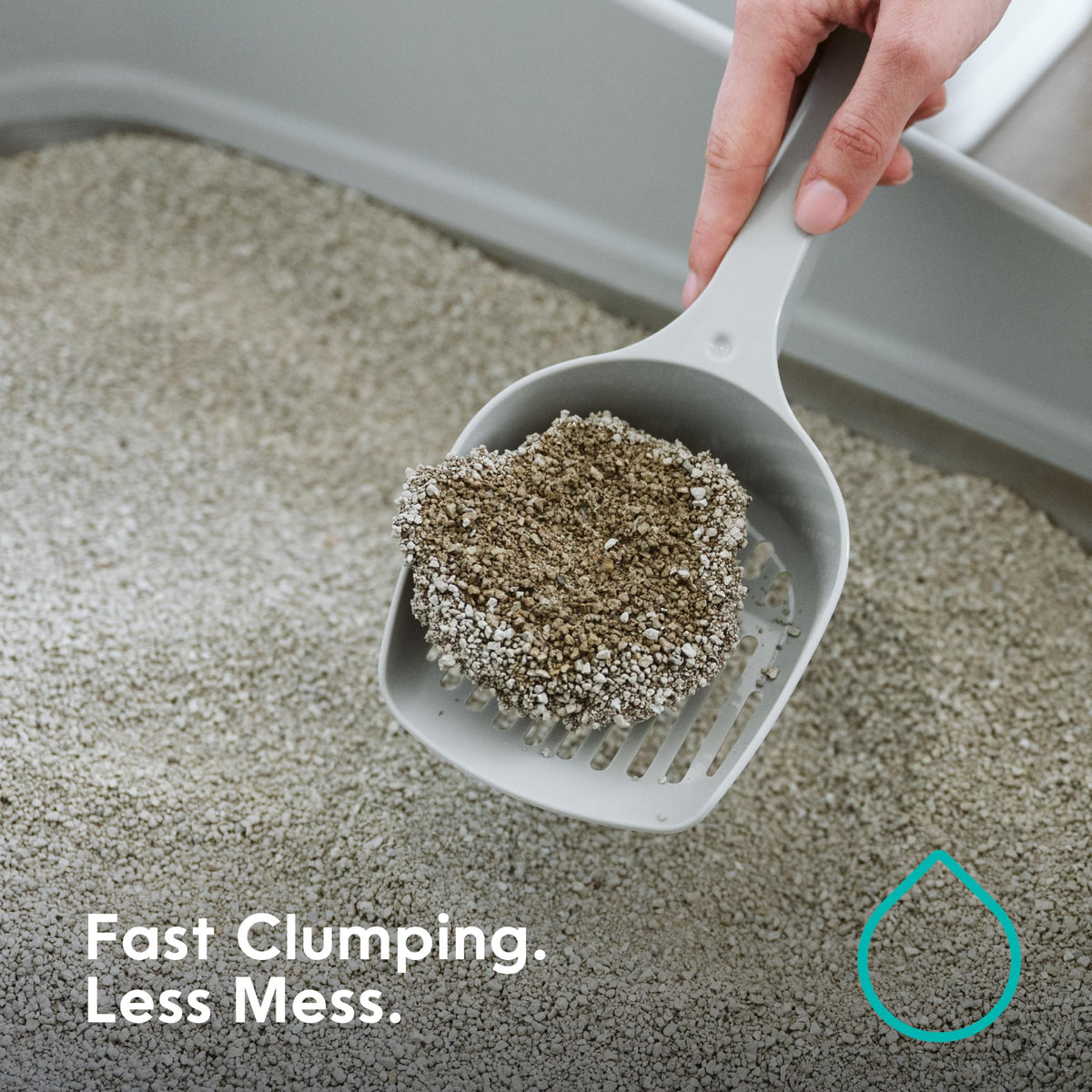 Light Clumping Cat Litter 18.5 lb Unscented Low Dust C931