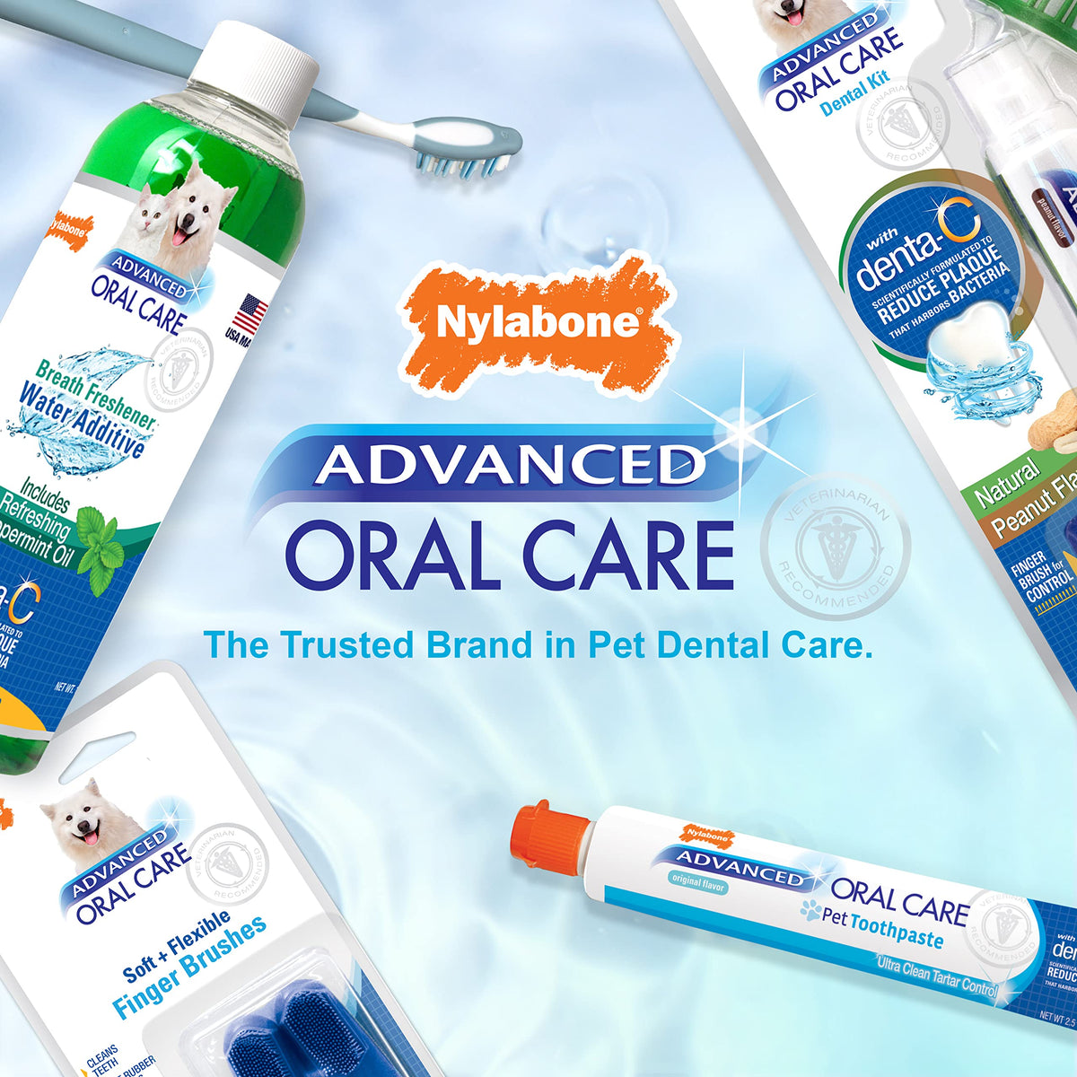 Advanced Oral Care Cat Dental Kit 3 Count O3889