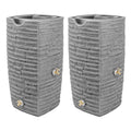 Rain Water Collection Barrel, 2 Pack M530082