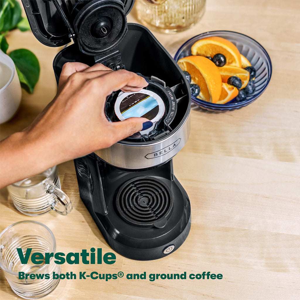 Black Single Serve Coffee Maker T331269