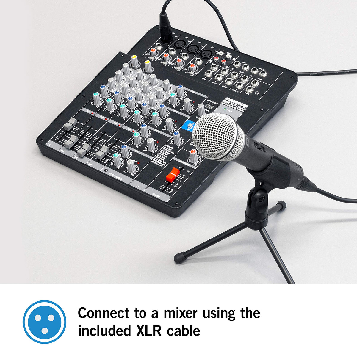 USB/XLR Dynamic Microphone Recording and Podcasting Pack M23325
