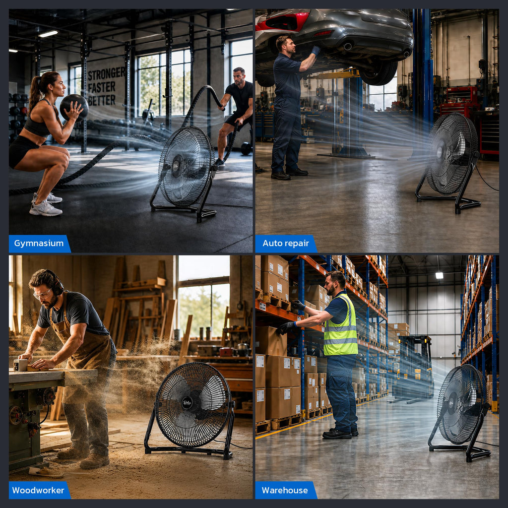 20-Inch 3-Speed High Velocity Industrial Floor Fan V610350